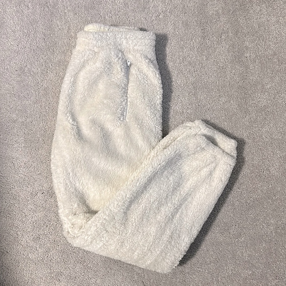 Aerie fuzzy sweatpants